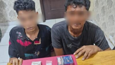 4,62 Gram Barang Bukti Diamankan, Satresnarkoba Polres Siak Tangkap 2 Pengedar Sabu di Perawang