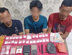 Satresnarkoba Polres Siak Ungkap Peredaran Narkoba di Kandis, Tiga Pelaku Ditangkap