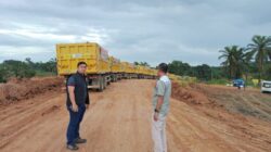 Polsek Tapung Hulu Cek Keberadaan Galian C di Desa Sukaramai