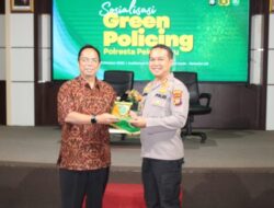Polresta Pekanbaru Sosialisasikan Konsep Green Policing di Universitas Islam Riau