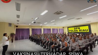 Cegah IRET, Satgaswil Densus 88 Riau Gelar Sosialisasi dan Vaksinasi Ideologi 
