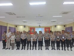 Polda Riau Gelar Pelatihan Kompetensi PAMAPTA, Jadi Garda Terdepan Pelayanan Polri