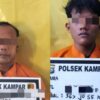 Meresahkan Masyarakat, Polsek Kampar Tangkap 2 Pelaku Spesialis Curat