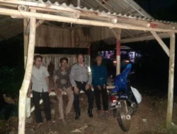 Bhabinkamtibmas Polsek Rumpin Kontrol Satkamling Antisipasi Kerawanan Kamtibmas di Desa Mekarsari