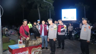 Kapolres Metro Tangerang Kota Pimpin Patroli Antisipasi Guantibmas Malam Minggu