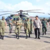 Danlanud Sultan Hasanuddin Sambut Kunjungan Kerja Wakasau Ke Sulsel