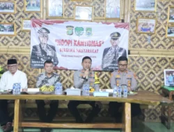 Dekatkan Diri Dengan Warga, Kapolres Metro Tangerang Kota Gelar Ngopi Kamtibmas di Sudimara Pinang