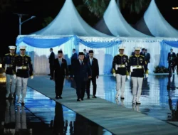 Panglima TNI Hadiri Upacara Ziarah Nasional Peringatan Hari Pahlawan 2025 di TMPNU Kalibata