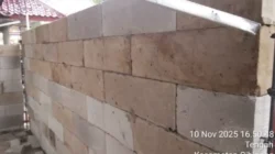 Dugaan Penggunaan Hebel Bekas di Proyek Disbudpar, Kualitas Pekerjaan Dipertanyakan