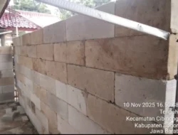 Dugaan Penggunaan Hebel Bekas di Proyek Disbudpar, Kualitas Pekerjaan Dipertanyakan