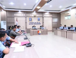 Danlanud Sultan Hasanuddin Pimpin Rakor UKP Dan TOA/TOD Periode April 2026