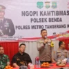 Kapolres Metro Tangerang Kota Gelar Ngopi Kamtibmas di Benda, Serap Aspirasi dan Ingatkan Orang Tua Awasi Anak