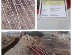 Proyek Diduga Gunakan Besi “Banci”, Kualitas Konstruksi Dipertanyakan