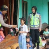Polri Laksanakan Baksos, Layanan Kesehatan, dan Trauma Healing di Lokasi Bencana Tanah Bergerak Desa Maribaya
