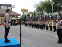 Polresta Pekanbaru Gelar Apel Pasukan Operasi Zebra LK 2025