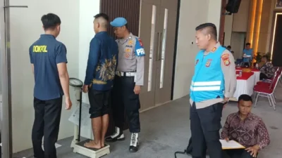 Seleksi Awal Rekrutmen Penerimaan Bintara Brimob: Polres Metro Tangerang Kota