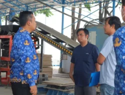 Lapas Kelas I Tangerang Latih Warga Binaan Produksi Paving Block Standar Industri