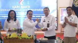 Semarak Hari Bakti Perdana, Lapas Cilegon Rayakan Hari Bakti Bersama Jajaran di Kanwil Banten