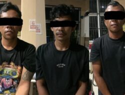 Tim Macan Kayuah Satreskrim Polres Kuansing Tangkap 3 Pelaku Pemerasan dan Ancaman, Korban Seorang Pelajar