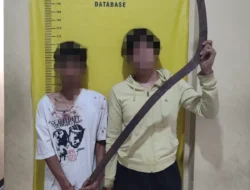 Cegah Tawuran, Polisi Tangkap Pemuda Bawa Celurit dan Corbek di Karang Tengah