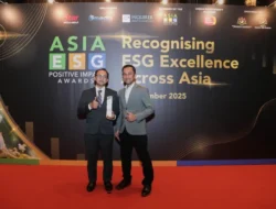 Dari Indonesia Ke Panggung Internasional: Telkom Raih Penghargaan Asia ESG Positive Impact 2025
