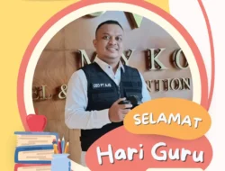 Aswar, CEO PT Aswar Jaya Group, Sampaikan Ucapan Selamat Hari Guru 2025