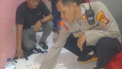 Polsek Sepatan Bekuk Pengedar Obat Keras Tanpa Izin di Kontrakan Desa Kayu Agung