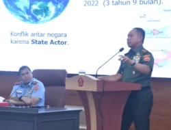 Panglima TNI Berikan Kuliah Umum kepada 111 Pasis Sesko TNI dan Resmikan Lapangan Olahraga Sesko TNI