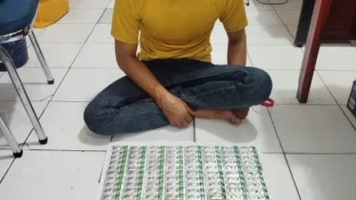 Polsek Jatiuwung Sita 1.065 Butir Obat Keras Siap Edar