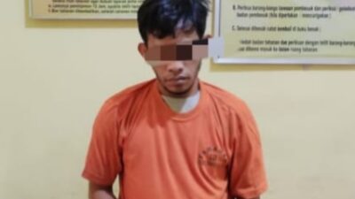 Tangkap Residivis Kasus Narkoba, Polsek Kampar Kiri Hilir Sita 2 Paket Sabu Siap Edar