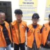Polsek Sungai Apit Bongkar Jaringan Peredaran Sabu, 4 Pelaku Ditangkap dan 1 DPO