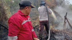 Karhutla di Kampar Nyaris Hanguskan Perumahan, Kapolres: Prioritaskan Keselamatan Warga