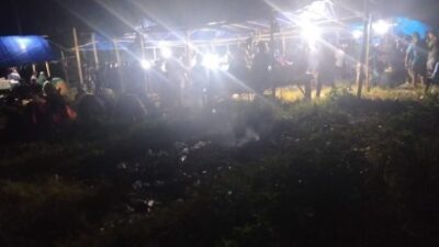 Diduga Dibeking APH, Judi Sabung Ayam dan Dadu di Atakkae Ramai Lancar