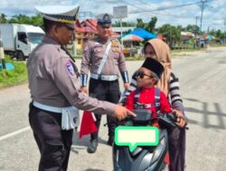 Operasi Zebra LK 2025, Satlantas Polres Siak Gelar Patroli Hunting dan Mengimbau Pengendara Lebih Tertib Berlalu Lintas