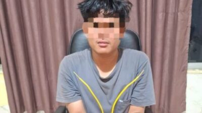 Tim Mata Elang Polres Kuansing Tangkap Kurir Sabu di Desa Muara Bahan