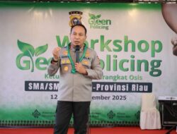 Sambut Hari Pohon Nasional, Polda Riau Tanam Serentak 21.000 Pohon