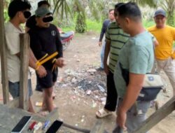 Sita Barang Bukti, Polsek Singingi Ringkus 2 Pengedar Narkoba di Logas Hilir