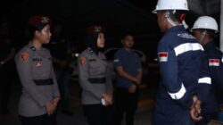 Berantas Premanisme di Objek Vital Nasional, Tim RAGA Polres Rohil Gelar Patroli di PT PHR
