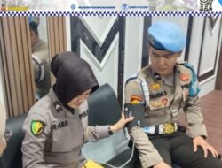 Operasi Zebra LK 2025, Subsatgas Dokkes Berikan Pelayanan Kesehatan bagi Personel Polresta Pekanbaru