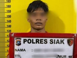 Satresnarkoba Polres Siak Gulung Bandar Narkoba di Kampung Tumang