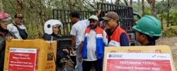 Gotong Royong Bersama Warga, PGN Tembus Desa Putus Akses di Aceh Tamiang Untuk Salurkan Bantuan