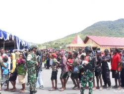 Dandim 1714/Puncak Jaya Hadiri Perayaan Natal Gabungan