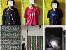 Polsek Jatiuwung Ungkap Peredaran Obat Keras Tramadol, Tiga Orang Diamankan