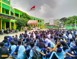 Jelang Libur Sekolah, Bhabinkamtibmas Polres Metro Tangerang Kota Berikan Himbauan Kamtibmas Ke Pelajar