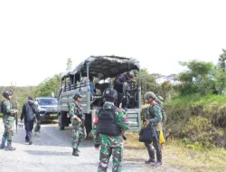 Kodim 1714/PJ Terlibat Upaya Peningkatan Komunikasi di Wilayah Melalui Pemasangan Tower Repeater