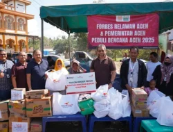 Direktur Telkom Tinjau Langsung Pemulihan Jaringan Pascabanjir di Kuala Simpang