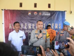 Polres Bulukumba Gelar Konferensi Pers Kasus Begal, Kapolres Ungkap Modus Pelaku