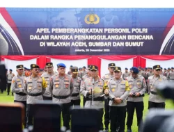 Wakapolri Pimpin Apel Pemberangkatan Personel ke Wilayah Bencana Sumatera, Perkuat Penanganan Pascabencana