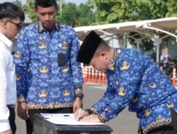 Gelar Upacara HUT Korpri ke-54: Perkuat Netralitas ASN, Tingkatkan Kinerja, dan Lakukan Penandatanganan Peserta Pemagangan