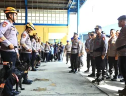 Polri Gelar Apel Pergeseran Pasukan, Tegaskan Komitmen Percepatan Bantuan Bencana